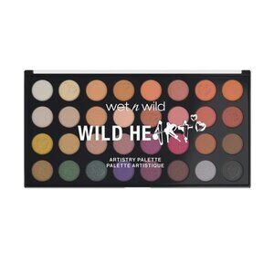 Wet n Wild Artistry Eyeshadow Palette Wild Heart 32 Colors - New -Sealed